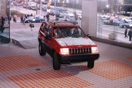 1993 Jeep Grand Cherokee at the 1992 North American International Auto Show