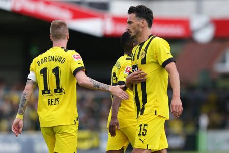 BVB weiter ohne Reus - Hummels kehrt zurück