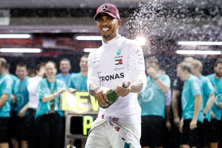 3. Platz: Lewis Hamilton - 17.400 Runden - Erster Start: Australien 2007, letzter Start: noch aktiv