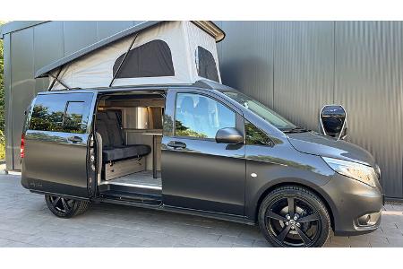 Salty Blue Ausbau auf Mercedes Vito