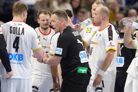 Kurz vor WM: Handballer testen zweimal gegen Island