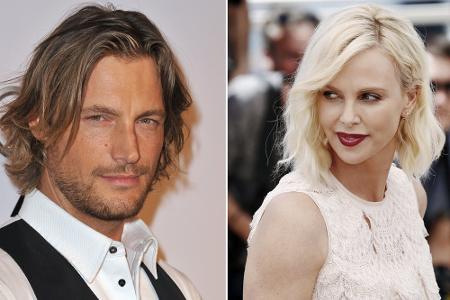 Gabriel Aubry und Charlize Theron