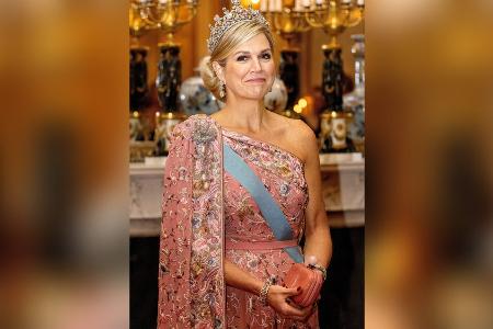 Königin Máxima stiehlt beim Staatsbankett allen die Show