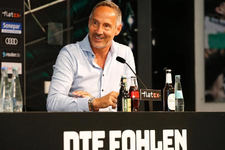 Adi Hütter (zuletzt Borussia Mönchengladbach) - Der Name des letztjährigen Gladbach-Coaches, der am Niederrhein nie glücklich wurde, schwirrt ebenfalls beim VfB herum. 'Bild' hat den 52-Jährigen ins Spiel gebracht, der zuvor mit Eintracht Frankfurt zahlreiche Erfolge gefeiert hatte. Laut 'kicker' könnte er im engeren Kandidatenkreis sein.