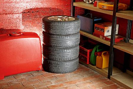 Reifenlagerung, Reifenstapel