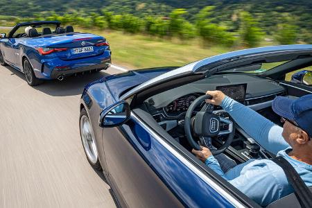 Audi A5 40 TDI Cabrio, BMW 420d Cabrio