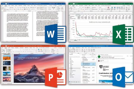 Büro-Programme wie Office 2019 profitieren stark von einer SSD.