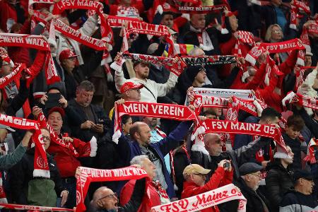 Platz 8: 1. FSV Mainz 05 - Veränderung gegenüber Juni 2021: +9,6 Prozent, auf 13.700 Mitglieder