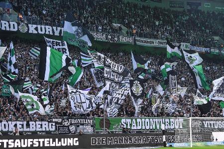 Platz 13: Borussia Mönchengladbach - Veränderung gegenüber Juni 2021: +3,8 Prozent, auf 97.700 Mitglieder