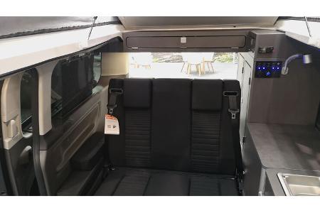 Kompaktcamper Vanestro Pacific Schnierle Sitzbank