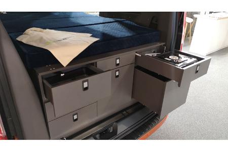 Kompaktcamper Vanestro Atlantic Küchenbox