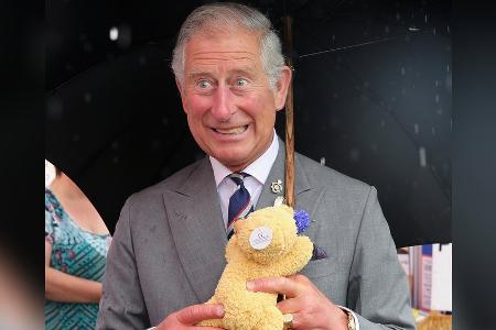 An diesem Teddy hing König Charles III. noch bis ins Erwachsenenalter