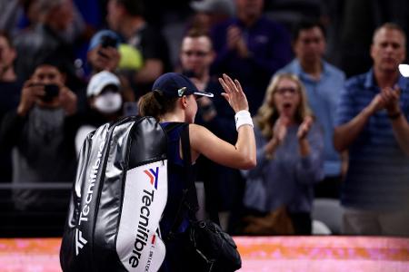 Tennis: Swiatek verpasst Endspiel bei WTA-Finals
