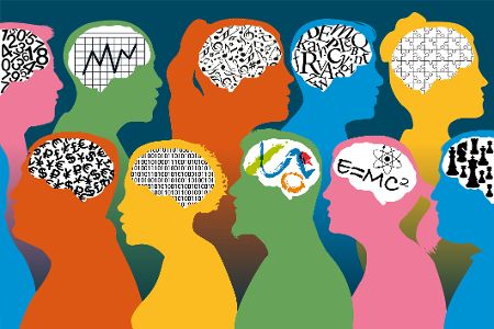 Verschiedene Formen von Intelligenz