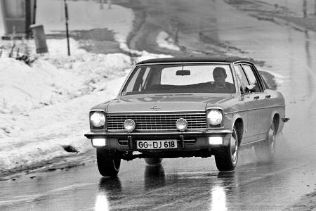 V8 Vergleich 1970 Mercedes Opel