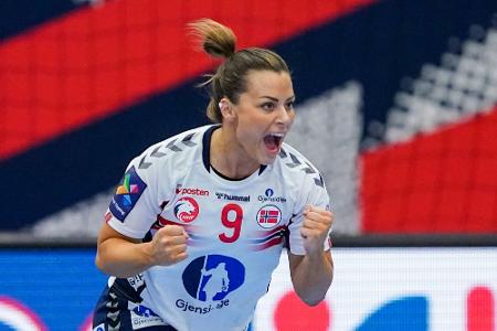 Frauen-Handball: Titelverteidiger Norwegen im EM-Halbfinale