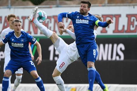 Verletzte durch Pyrovergehen: KSC stellt Strafanzeige