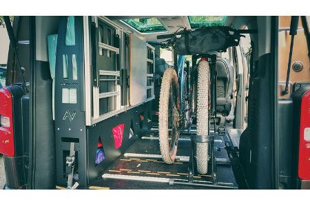 Alpvan CTB Modul V2.0 mit Fahrrädern
