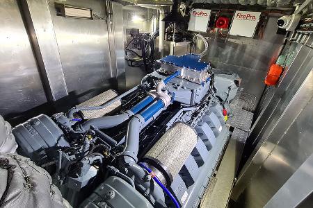 MAN Engines Dual Fuel-Motor V12 Wasserstoff