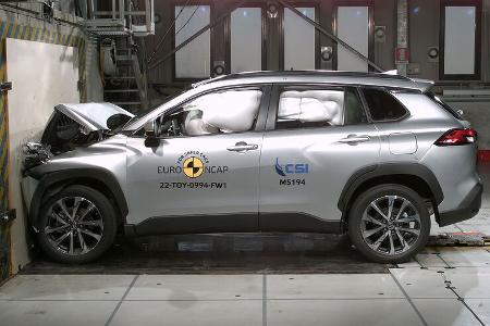 EuroNCAP Crashtest Toyota Corolla Cross