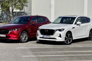 8/2022, Mazda CX-60 vs CX-5