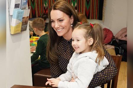 Prinzessin Kate trifft ukrainische Kinder in ihrer Heimatstadt