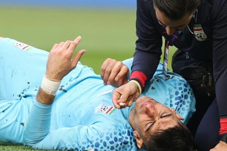 Iran-Keeper Beiranvand mit Verdacht auf Gehirnerschütterung