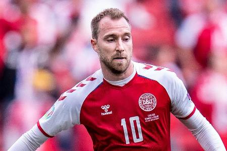 Nach Herzstillstand bei der EM: Emotionales Comeback für Eriksen