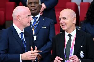 Spitzengespräch zwischen Neuendorf und Infantino