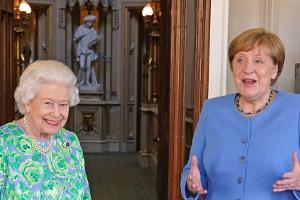 Angela Merkel: "Mit Königin Elizabeth ging ein Zeitalter zu Ende"