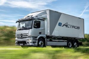 06/2021, Mercedes eActros Elektro-Lkw