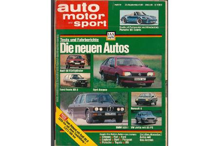 75 Jahre AMS Rekordfahrt Audi