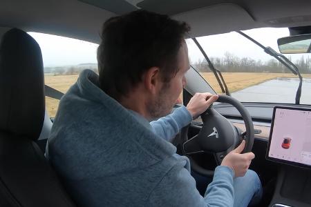 Tesla Model 3 Long Range 2021 Elektroauto Supertest Bloch