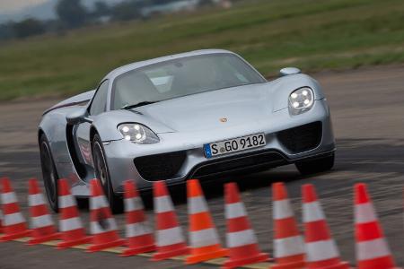 Formel Student, Porsche 918 Spyder, Impression, Beschleunigungsduell