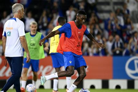 Neun Neue: Frankreich ohne Mbappe