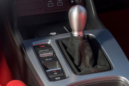 Honda Civic Type R, Schalthebel