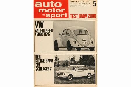 75 Jahre AMS 22.4. testen BMW 2000