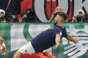 Giroud Frankreichs alleiniger Rekordtorschütze