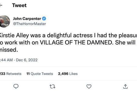 Kult-Regisseur John Carpenter sprach von einer 