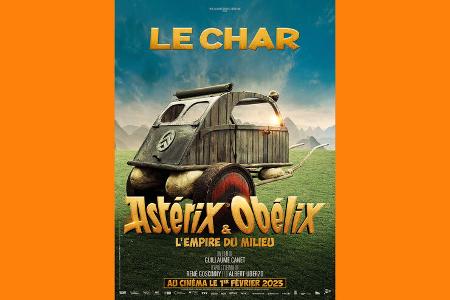 Citroen 2CV Streitwagen Asterix-Film