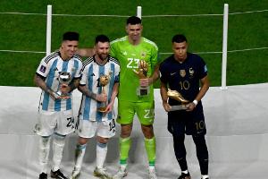 Goldener Ball an Messi, Fernandez bester Nachwuchsmann