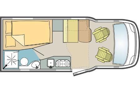 Itineo Cozi PF 600 Grundriss