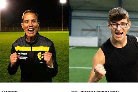 DFB zeichnet Linder und Seyfarth als Amateure des Jahres aus