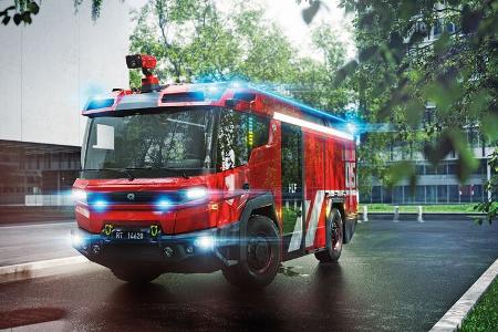 Rosenbauer Revolutionary Technology Elektro Feuerwehr