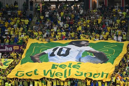 Krankenhaus: Krebs bei Pele schreitet voran