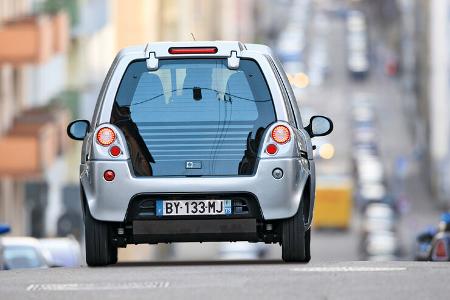 Microbus Mia, Heckansicht