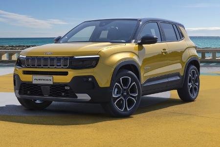 Jeep Avenger Elektro Neuvorstellung Modelljahr 2023
