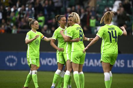 Frauen-CL: Wolfsburg stürmt mit Kantersieg zum Gruppensieg
