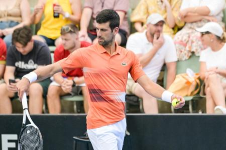 Warmer Empfang für Djokovic in Adelaide