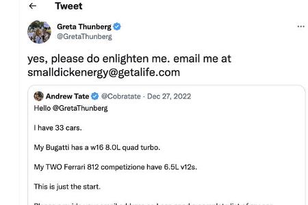 ...Defizite ausgleichen wollen revanchierte. Ihre Anspielung auf 